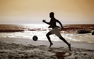 サッカー ドリブル